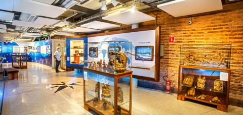 Baianos e turistas podem visitar o Museu do Mar gratuitamente durante a Flipelô