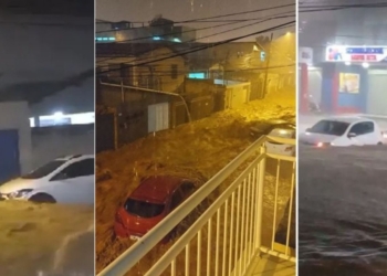 Fornecimentos de água e energia seguem suspensos em bairros de Brumado após temporal atingir a cidade