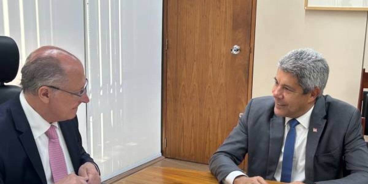 Jerônimo tem encontro com Alckmin para tratar de investimentos na Bahia