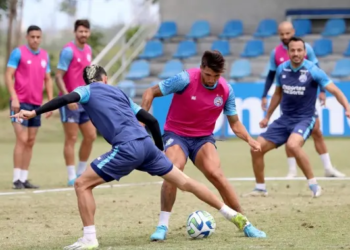 Bahia realiza treino físico e técnico no segundo dia de trabalhos