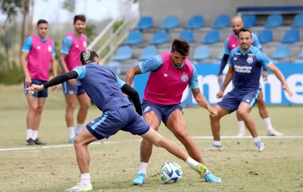 Bahia realiza treino físico e técnico no segundo dia de trabalhos
