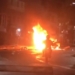 Carro pega fogo e explode na Avenida Suburbana