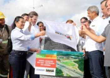 Governo do Estado entrega novo trecho entre a BR-324 e a estrada do Derba