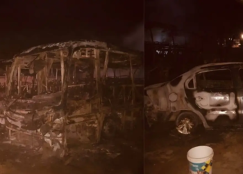 Homem é preso após incendiar 3 ônibus e 1 carro no Litoral Norte baiano