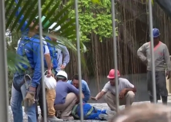 Morre trabalhador que caiu de andaime no bairro de Brotas