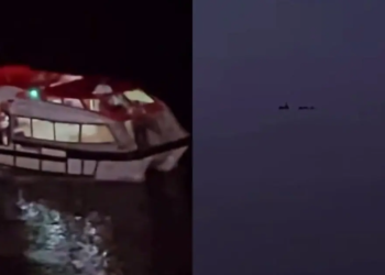 Influenciadora flagra naufrágio e pedido de ajuda de pescadores