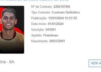 Contratações do Vitória são registrados no BID e já podem estrear