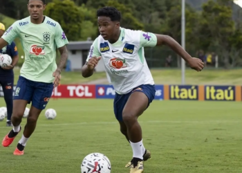 Endrick busca protagonismo na seleção olímpica, mas prega humildade: “Ninguém é melhor do que ninguém”