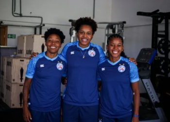 Time feminino do Bahia se reapresenta na Cidade Tricolor