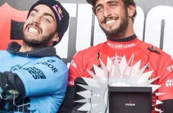 Scooby e Chumbinho vencem competição de ondas gigantes em Nazaré