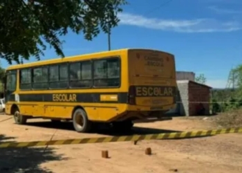 Ônibus escolar atropela criança de 8 anos e leva ela a óbito em cidade baiana