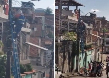 Eletricista sofre descarga elétrica durante trabalho na Suburbana