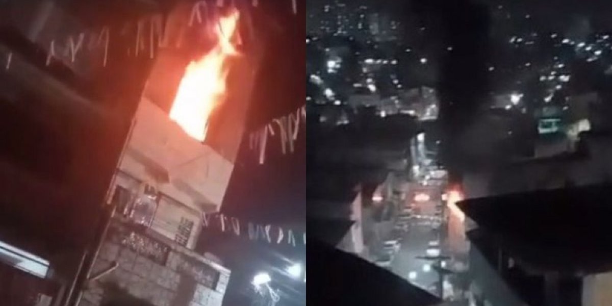 Prédio pega fogo na Federação nesta terça-feira (31)