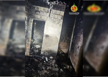 Homem é preso após atear fogo na casa da ex-companheira