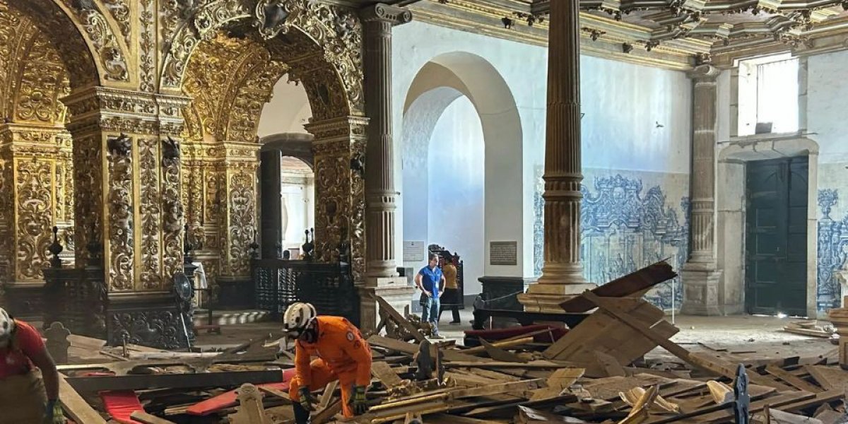 Arquidiocese de São Salvador da Bahia manifesta solidariedade após desabamento da Igreja de São Francisco de Assis