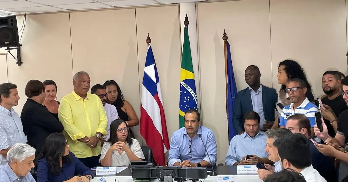 Bruno Reis pede para “ser processado” ao prometer romper contrato com metrô e retomar linhas de ônibus em Salvador