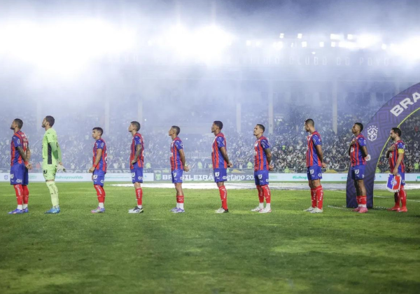 Bahia fecha 2025 como o time que mais entrou em campo no futebol brasileiro