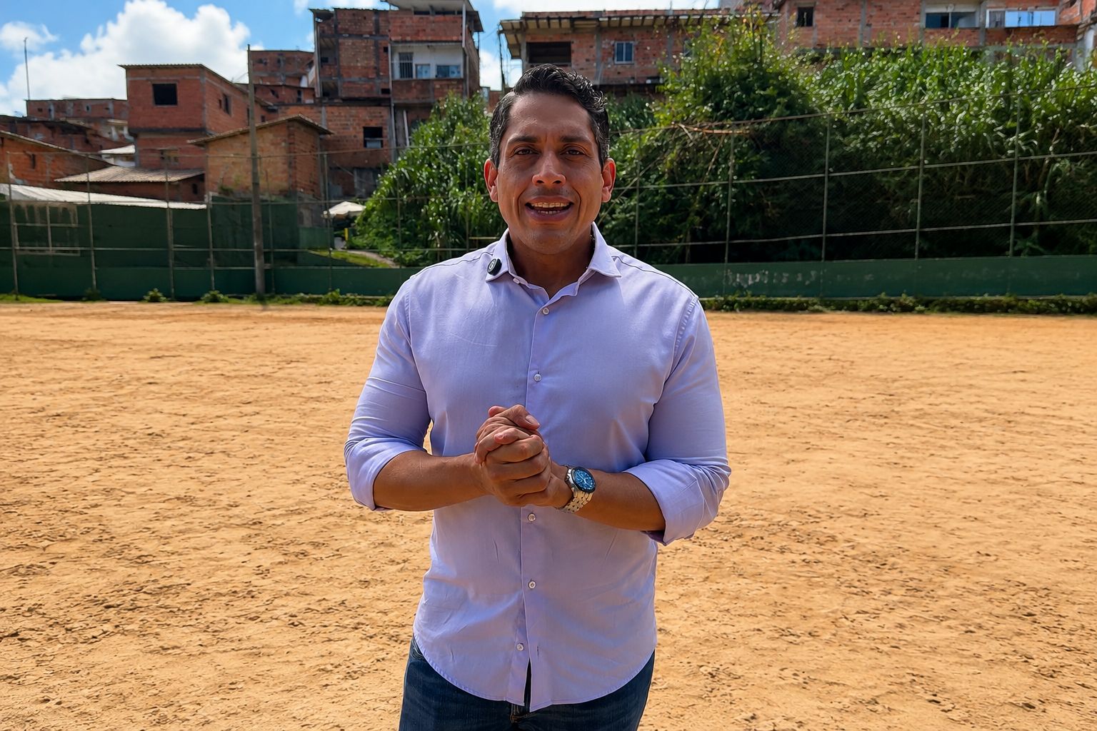Vereador Sidninho anuncia reforma da Arena Jardim Santo Inácio e celebra avanço para o esporte na comunidade