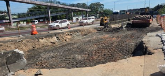 Após uma semana de obras, BR-324 tem segunda faixa liberada em trecho de Simões Filho