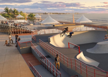 Subúrbio de Salvador ganha pista de skate que estreia com principal circuito do país
