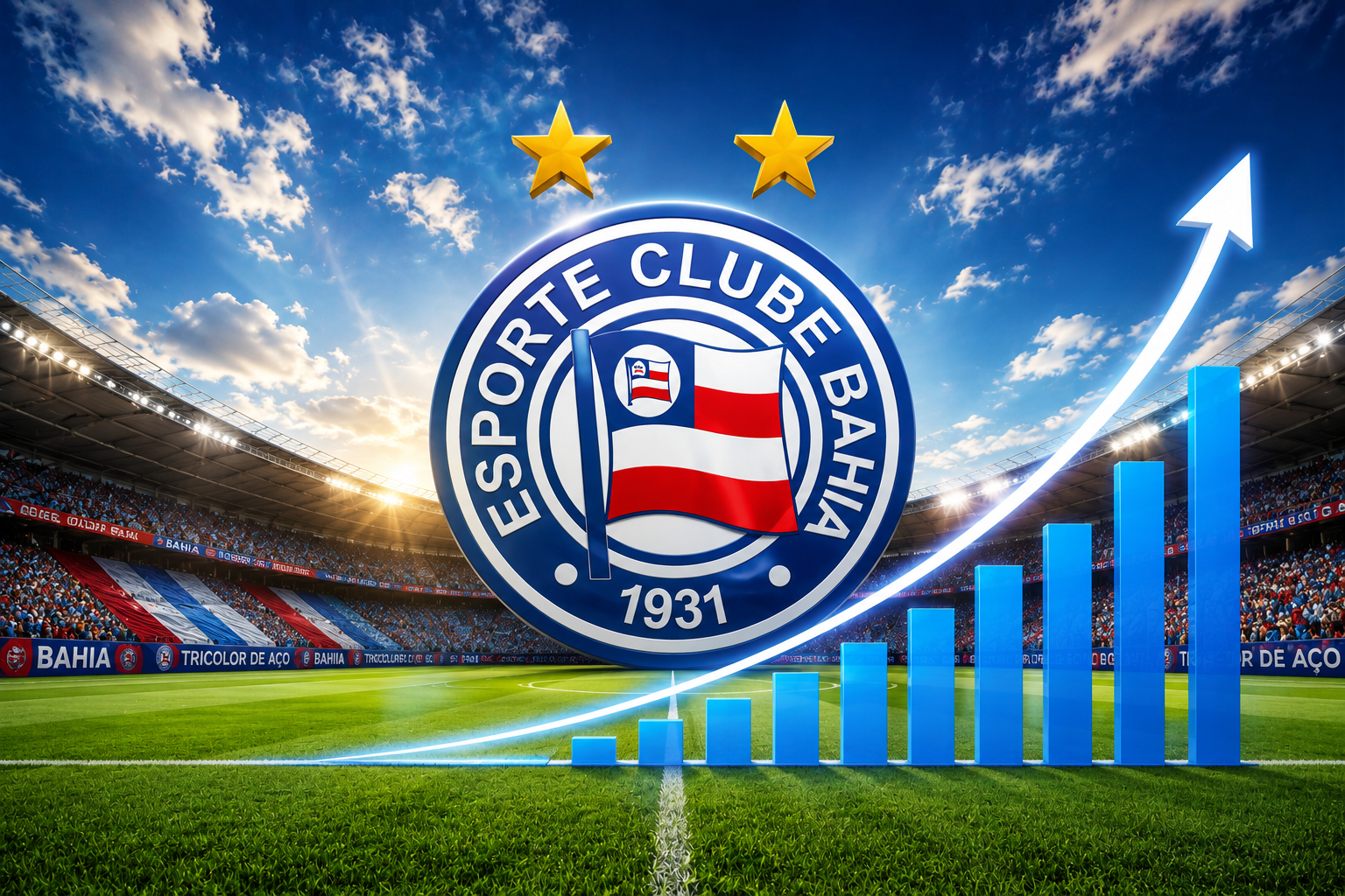 Bahia cresce no Brasileirão e aumenta chances de vaga na Libertadores